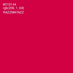 #D10144 - Razzmatazz Color Image