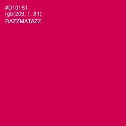 #D10151 - Razzmatazz Color Image