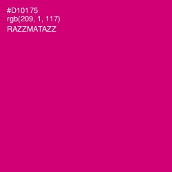 #D10175 - Razzmatazz Color Image