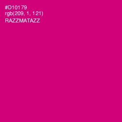 #D10179 - Razzmatazz Color Image