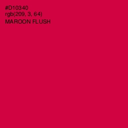 #D10340 - Maroon Flush Color Image