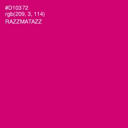 #D10372 - Razzmatazz Color Image