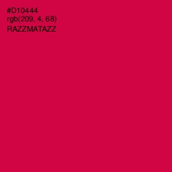 #D10444 - Razzmatazz Color Image