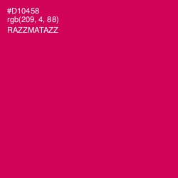 #D10458 - Razzmatazz Color Image