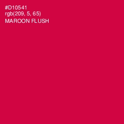 #D10541 - Maroon Flush Color Image