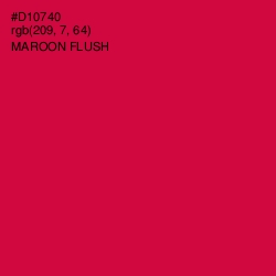 #D10740 - Maroon Flush Color Image