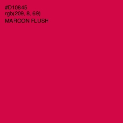 #D10845 - Maroon Flush Color Image