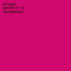 #D1096E - Razzmatazz Color Image