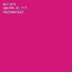#D11675 - Razzmatazz Color Image