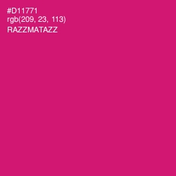 #D11771 - Razzmatazz Color Image