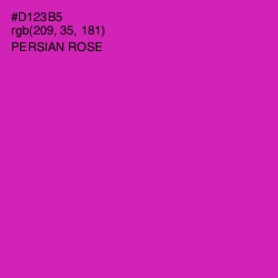 #D123B5 - Persian Rose Color Image