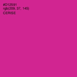 #D12591 - Cerise Color Image