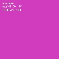 #D13BBE - Persian Rose Color Image