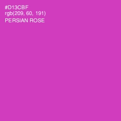 #D13CBF - Persian Rose Color Image