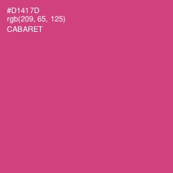 #D1417D - Cabaret Color Image