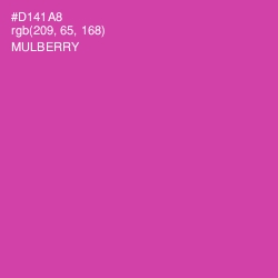 #D141A8 - Mulberry Color Image