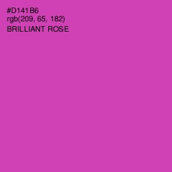 #D141B6 - Brilliant Rose Color Image