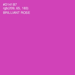 #D141B7 - Brilliant Rose Color Image