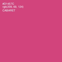#D1457C - Cabaret Color Image