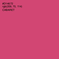 #D14672 - Cabaret Color Image