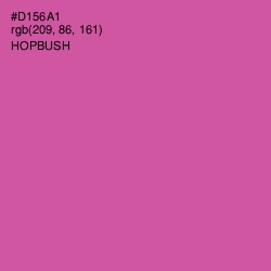 #D156A1 - Hopbush Color Image
