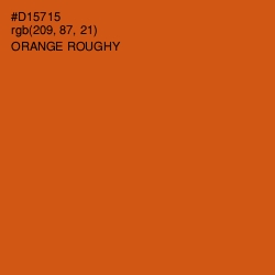 #D15715 - Orange Roughy Color Image