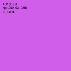 #D15DEB - Orchid Color Image