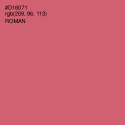 #D16071 - Roman Color Image