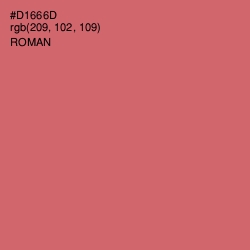 #D1666D - Roman Color Image