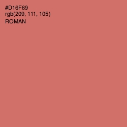 #D16F69 - Roman Color Image