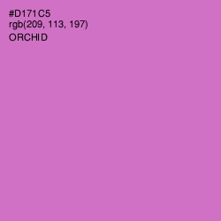 #D171C5 - Orchid Color Image