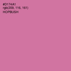 #D174A1 - Hopbush Color Image