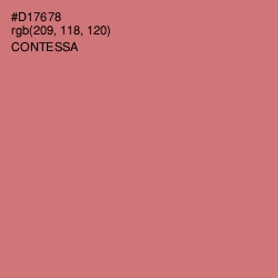#D17678 - Contessa Color Image