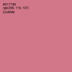 #D17789 - Charm Color Image