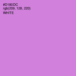 #D180DC - Light Wisteria Color Image