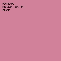 #D1829A - Puce Color Image