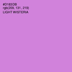 #D183DB - Light Wisteria Color Image