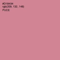 #D18494 - Puce Color Image