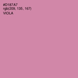 #D187A7 - Viola Color Image