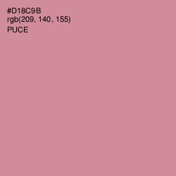 #D18C9B - Puce Color Image