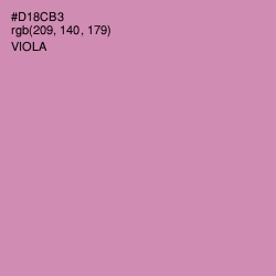#D18CB3 - Viola Color Image