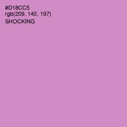 #D18CC5 - Shocking Color Image
