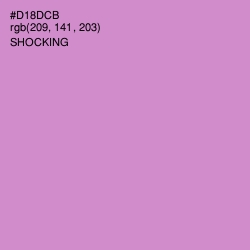 #D18DCB - Shocking Color Image