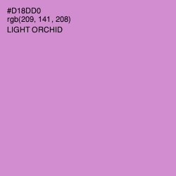 #D18DD0 - Light Orchid Color Image