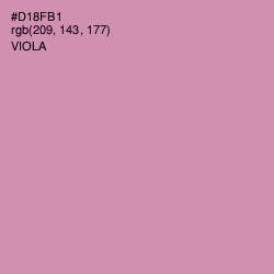 #D18FB1 - Viola Color Image