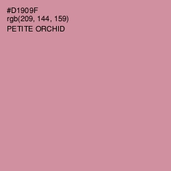 #D1909F - Petite Orchid Color Image