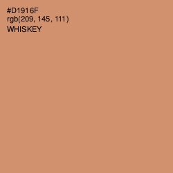 #D1916F - Whiskey Color Image