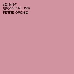 #D1949F - Petite Orchid Color Image
