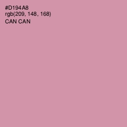 #D194A8 - Can Can Color Image