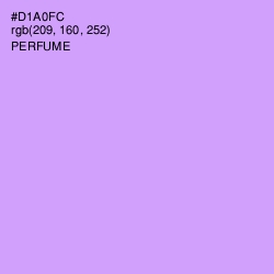 #D1A0FC - Perfume Color Image